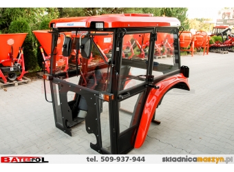 1.Kabina C-330 NAGLAK dach i błotniki z tworzywa (włókno szklane) HALOGENY LED w cenie, DRZWI NA KOŁO